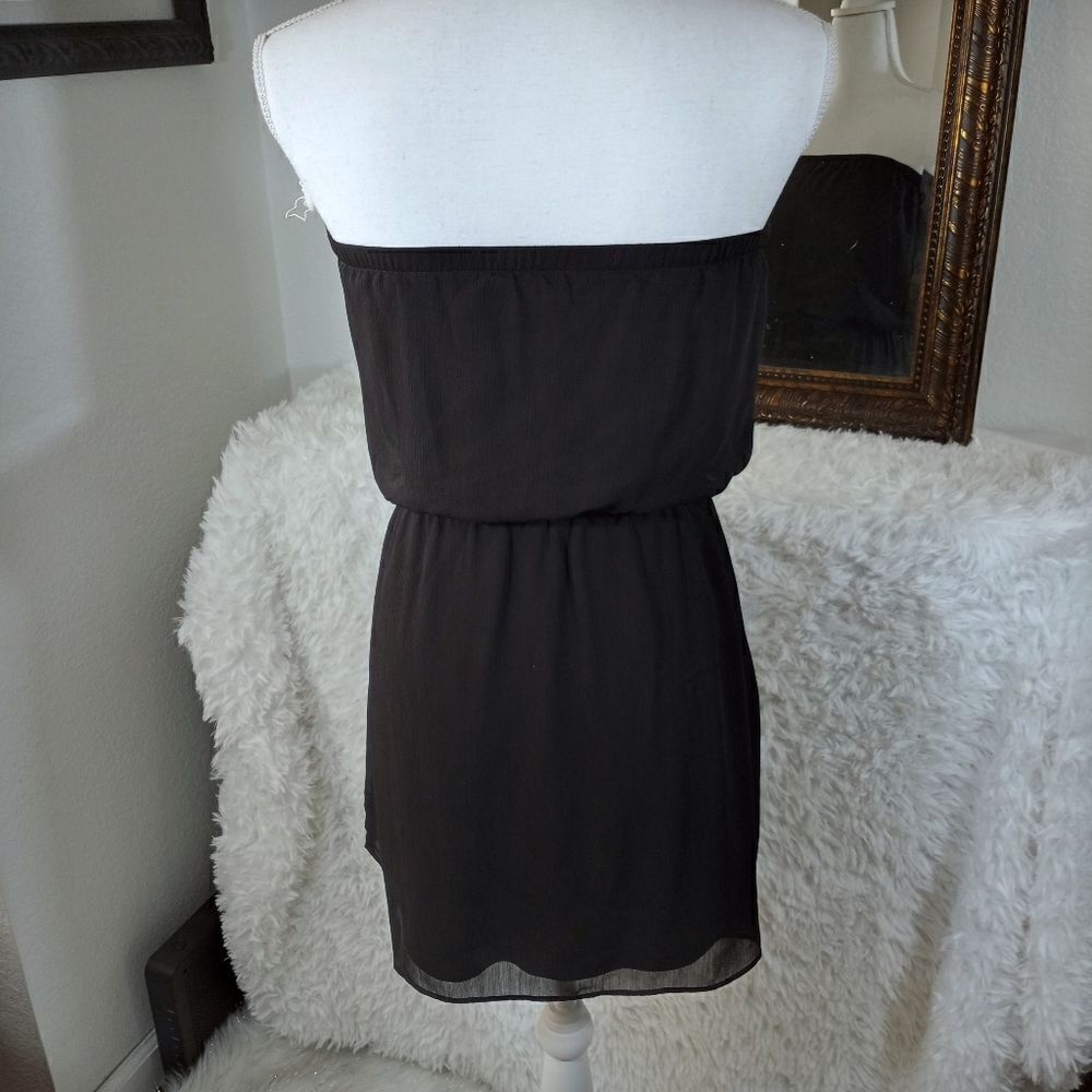 EXPRESS BLACK STRAPLESS DRESS SZ.XS EUC - Picture 6 of 9